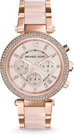 Michael Kors Parker Stainless Steel Watch With Glitz Accents - Image 9